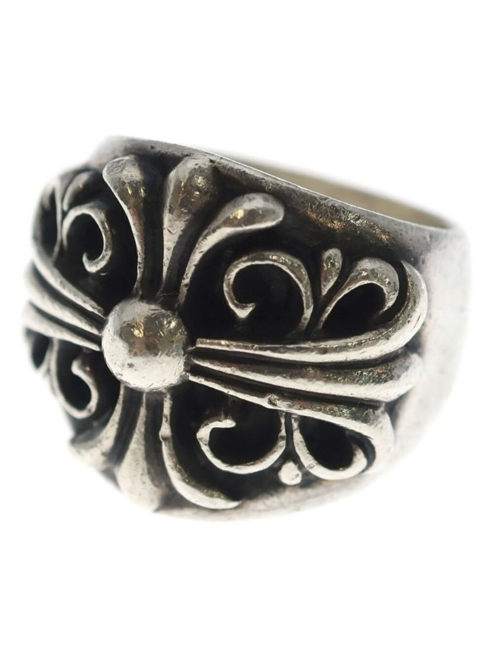 Chrome Hearts Keeper Ring Silver